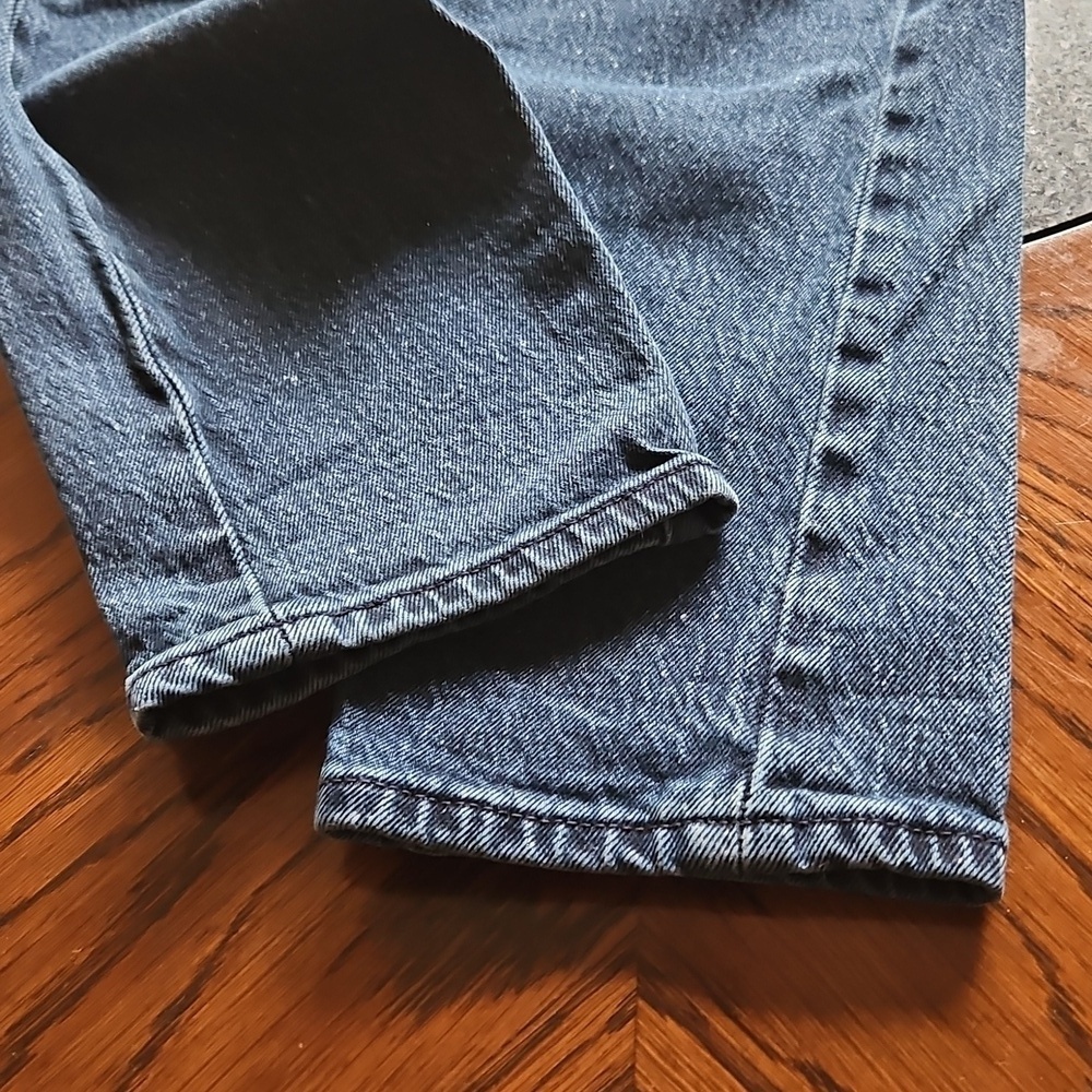 Levi's Wedgie Straight Fit Ankle Length Blue Womens Jeans Size 26 - Picture 6 of 14